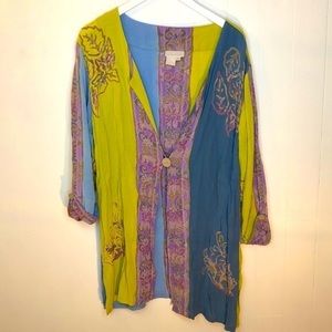 Soft Surroundings Breezy Batik Topper